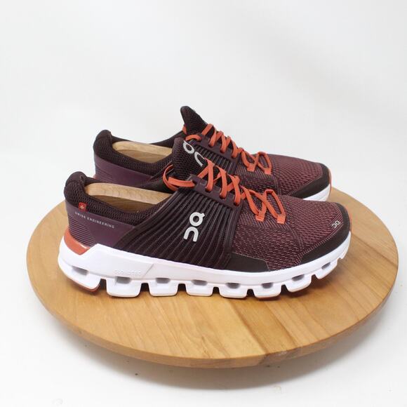 On Running Shoes Womens Size 6.5 Cloudswift Burgundy CloudTec Running Walking - Picture 1 of 10